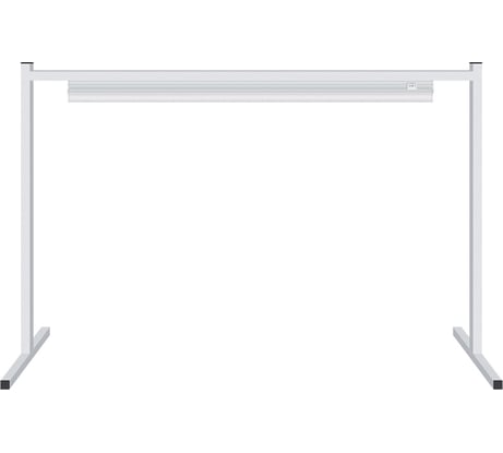 Металлическая подставка для светильника Uniel, ULI-P-570 мм, UFP-G03S, WHITE, UL-00003282