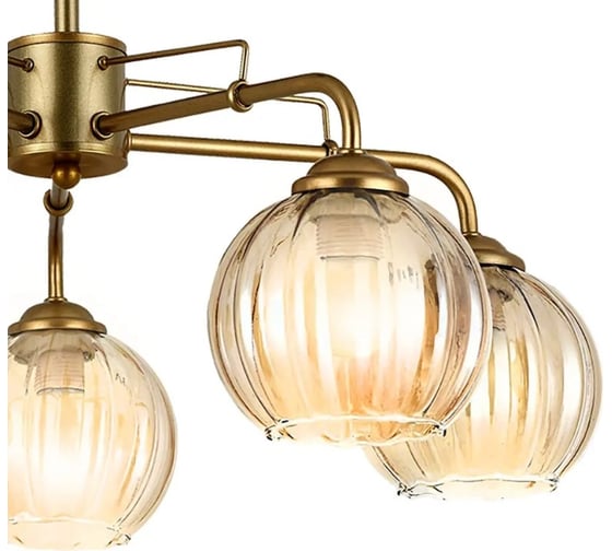 Светильник на штанге ESCADA E27*60W Сhampangne gold 1135/5P