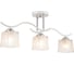 Потолочный светильник ESCADA E27*40W Chrome/White 535/3PL 1