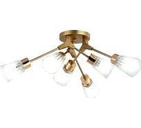 Потолочный светильник ESCADA E14*60W Champagne gold 1137/6P