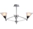 Потолочный светильник ESCADA E14*40W White/Chrome 650/3P 1