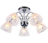 Потолочный светильник ESCADA E27*60W Chrome 1117/5P