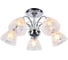 Потолочный светильник ESCADA E27*60W Chrome 1117/5P 1