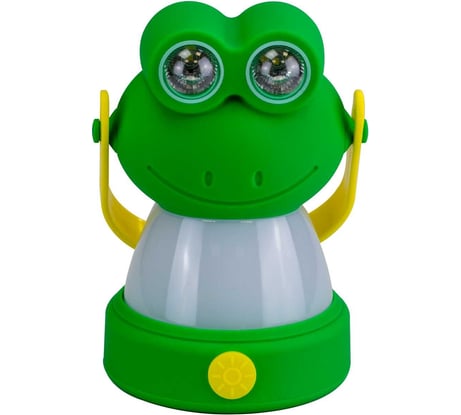 Светильник-ночник TENDENZA ЛЯГУШКА светодиодный с налобным фонариком TZ-NL001