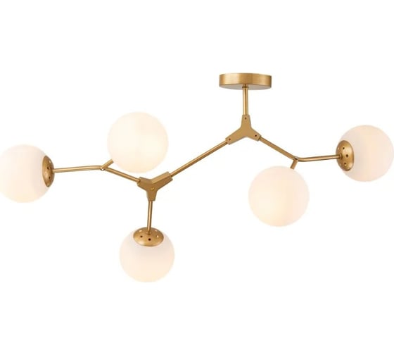 Потолочный светильник ESCADA E27*60W Champagne gold 642/5PL