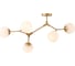 Потолочный светильник ESCADA E27*60W Champagne gold 642/5PL 1