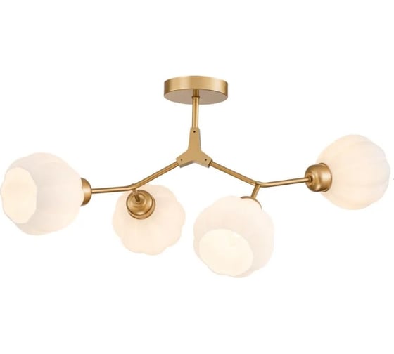 Потолочный светильник ESCADA E27*60W Champagne gold 642/4PL