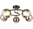 Потолочный светильник ESCADA E27*60W Gold/Black 1115/5PL 1