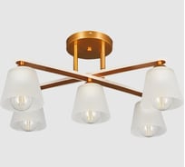 Потолочный светильник ESCADA E27*60W Gold 1101/5PL