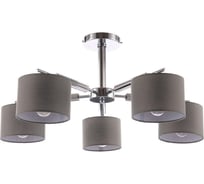 Потолочный светильник ESCADA E27*60W Chrome/Grey 700/5P