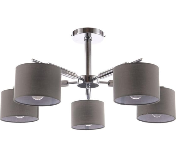 Потолочный светильник ESCADA E27*60W Chrome/Grey 700/5P