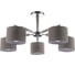 Потолочный светильник ESCADA E27*60W Chrome/Grey 700/5P 1