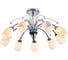 Потолочный светильник ESCADA E27*60W Chrome/White 1161/9P 1