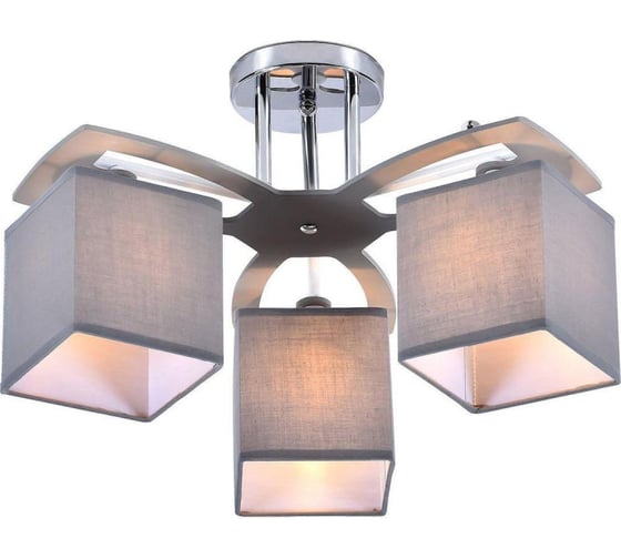 Потолочный светильник ESCADA E27*60W Chrome/Grey 678/3P