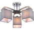 Потолочный светильник ESCADA E27*60W Chrome/Grey 678/3P 1