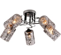 Потолочный светильник ESCADA E27*60W Chrome/Black 1141/5P
