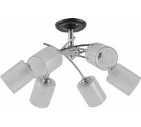 Потолочный светильник ESCADA E27*60W Chrome/Black 1170/6P