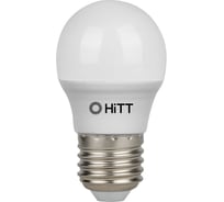 Светодиодная лампа HITT PL-G45-13-230-E27-4000 1010050
