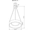 Подвесной светодиодный светильник MyFar Shannon MR2190-1PL 9