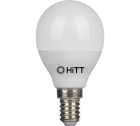 Светодиодная лампа HITT PL-G45-11-230-E14-6500 1010057