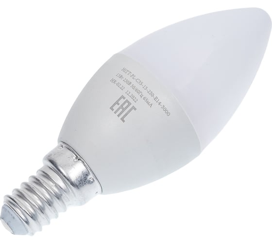 Светодиодная лампа HITT PL-C35-13-230-E14-3000 1010031