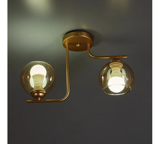 Потолочный светильник ESCADA E27*60W Сhampangne gold 1134/2