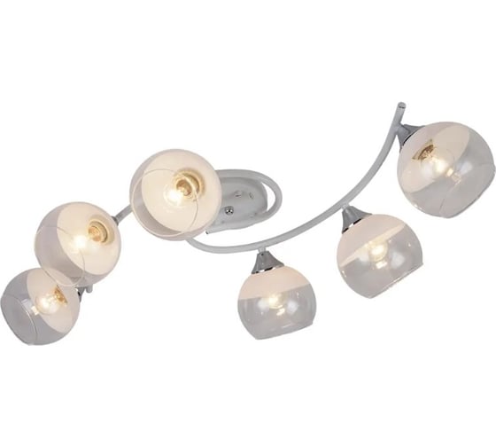 Потолочный светильник ESCADA E27*60W White/Chrome 539/6 1