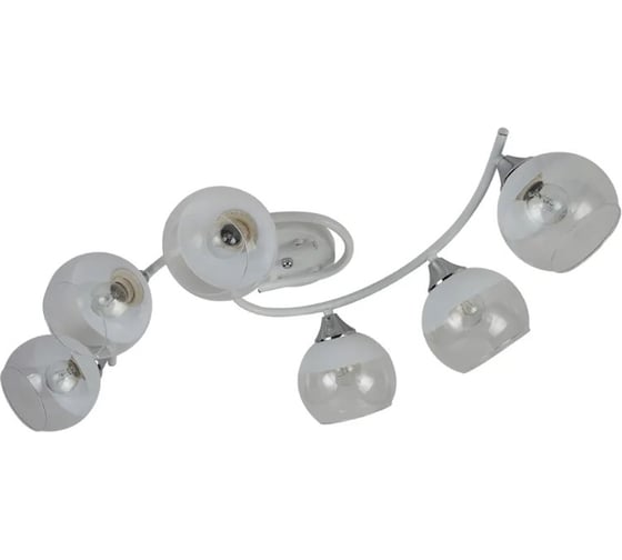 Потолочный светильник ESCADA E27*60W White/Chrome 539/6