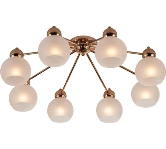 Потолочный светильник ESCADA Е14*60W Gold 1114/8P 1