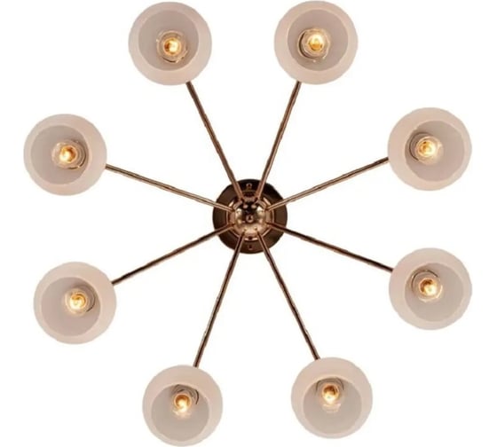 Потолочный светильник ESCADA Е14*60W Gold 1114/8P