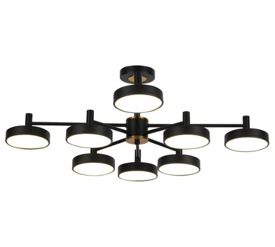 Светильник на штанге ESCADA 10211/8 LED*96W Black 10211/8LED