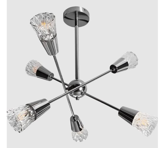 Светильник на штанге ESCADA E14*40W Chrome 541/6