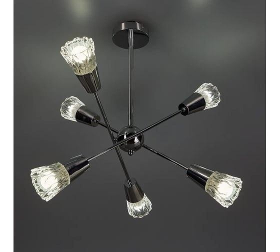 Светильник на штанге ESCADA E14*40W Chrome 541/6