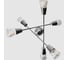 Светильник на штанге ESCADA E14*40W Chrome 541/6 2