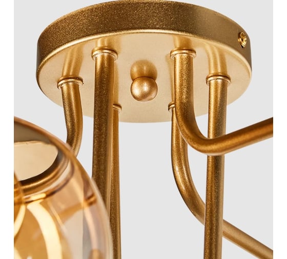 Потолочный светильник ESCADA E27*60W Сhampangne gold 1134/6