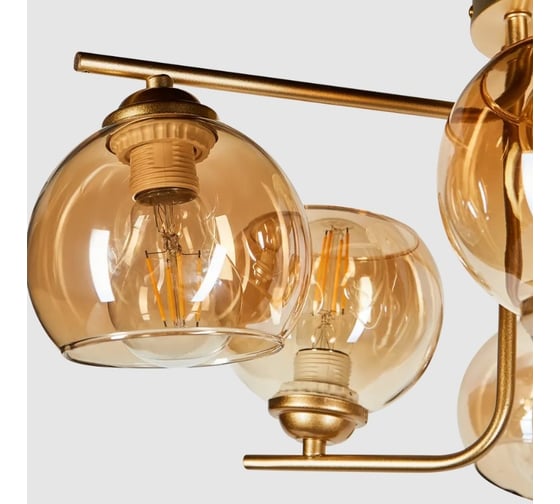 Потолочный светильник ESCADA E27*60W Сhampangne gold 1134/6