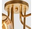 Потолочный светильник ESCADA E27*60W Сhampangne gold 1134/6 3