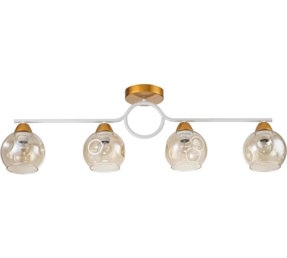 Потолочный светильник ESCADA E27*60W Gold/White 1100/4P