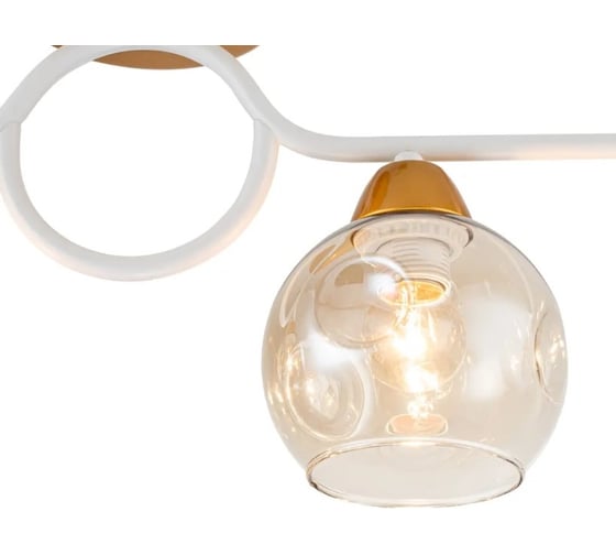 Потолочный светильник ESCADA E27*60W Gold/White 1100/4P