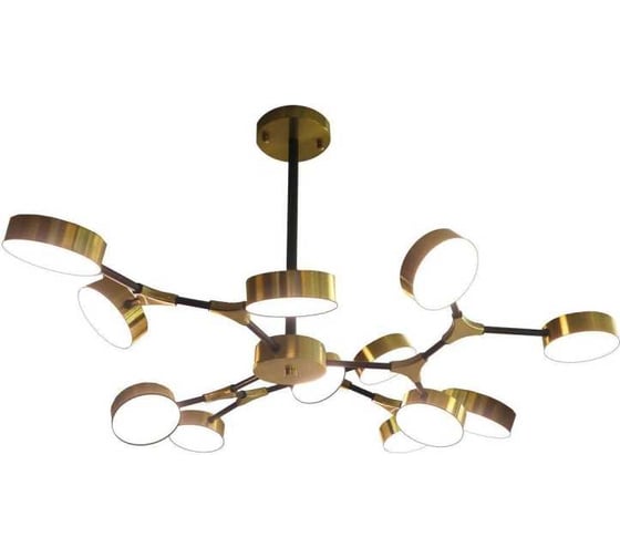 Потолочный светильник ESCADA 10239/12 LED*84W Copper gold 10239/12LED