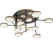 Потолочный светильник ESCADA 10240/12 LED*96W Gold/Shiny black 10240/12LED