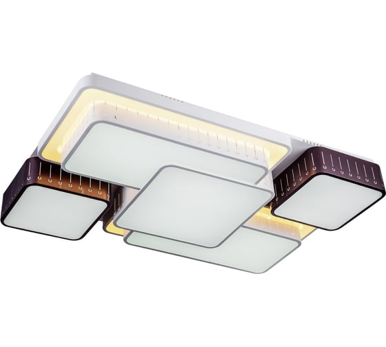Потолочный светильник ESCADA 10208/5 LED*128W White/Coffee 10208/5LED
