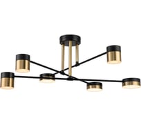 Потолочный светильник ESCADA 10244/6 LED*54W Black/Gold 10244/6LED
