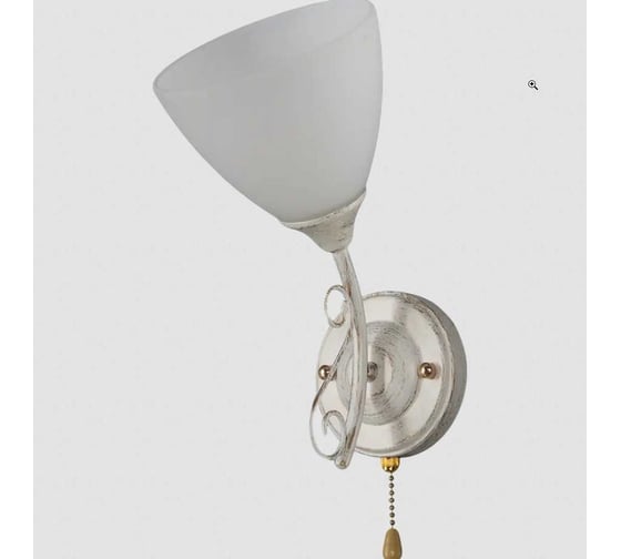 Бра ESCADA GLORIA 1хЕ27x60W бел 1110/1A 1