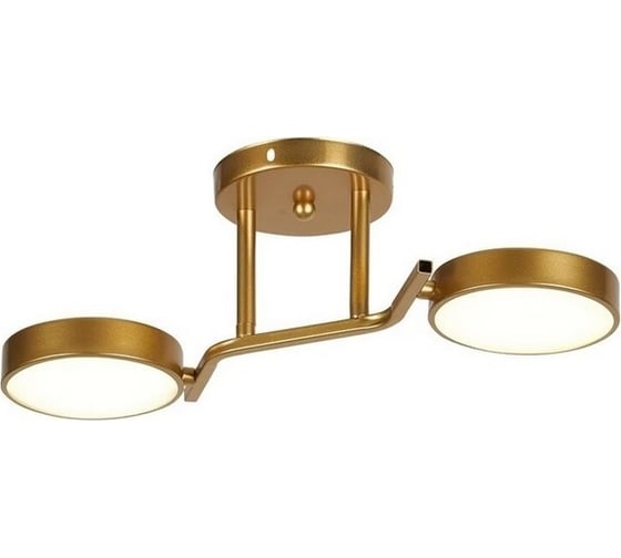 Потолочный светильник ESCADA 10273/2 LED*24W Champagne gold 10273/2LED