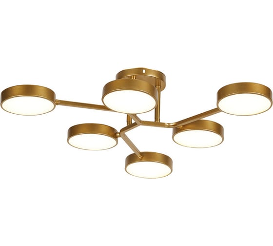 Потолочный светильник ESCADA 10273/6 LED*72W Champagne gold 10273/6LED