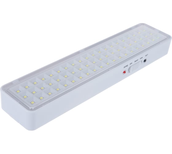 Аварийный светодиодный светильник ЭРА, DBA103020, непостоянный, 60LED, 5ч, Б0044396