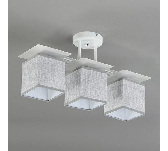 Потолочный светильник ESCADA 1129/3PL E27*60W White/Grey 1129/3PL Grey
