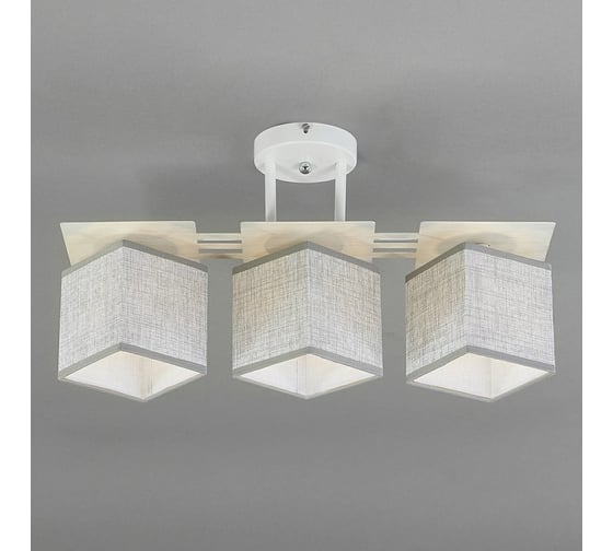 Потолочный светильник ESCADA 1129/3PL E27*60W White/Grey 1129/3PL Grey