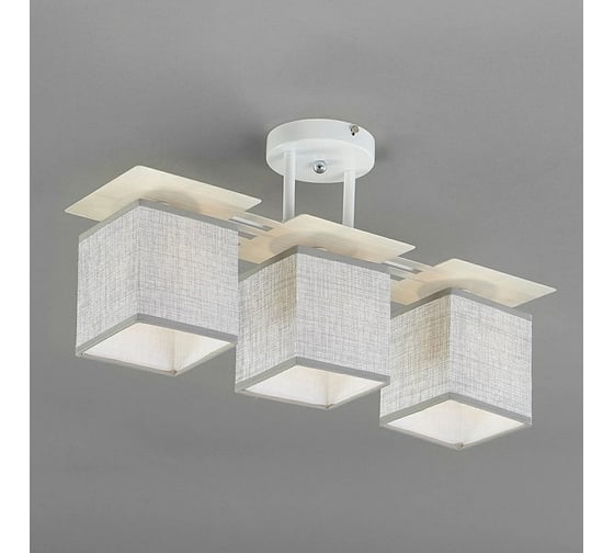 Потолочный светильник ESCADA 1129/3PL E27*60W White/Grey 1129/3PL Grey